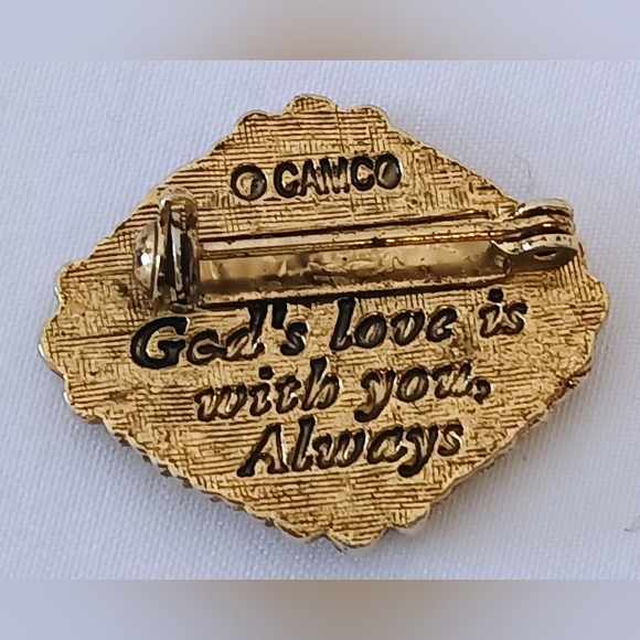 𝗖𝗮𝗺𝗰𝗼.𝗩𝘁𝗴 𝗙𝗹𝗼𝗿𝗮𝗹 𝗚𝗼𝗹𝗱 𝗧𝗼𝗻𝗲 𝗕𝗿𝗼𝗼𝗰𝗵𝗲 - Picture 3 of 5